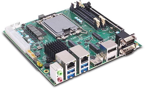 MANO566: инновационная Mini ITX-плата от Axiomtek для промышленности