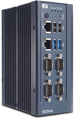 ICO150 от Axiomtek : Встраиваемый на DIN-рейку компьютер на базе Intel Atom x7433RE
