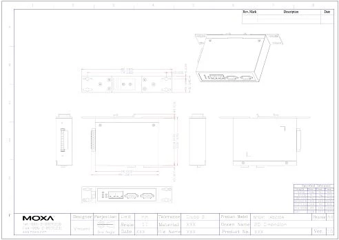 NPort IA5250A-T
