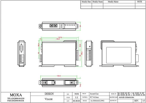 NPort IA-5150I-M-SC
