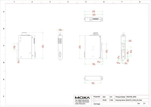 MGate 5192-T