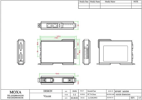 NPort IA-5250I-T