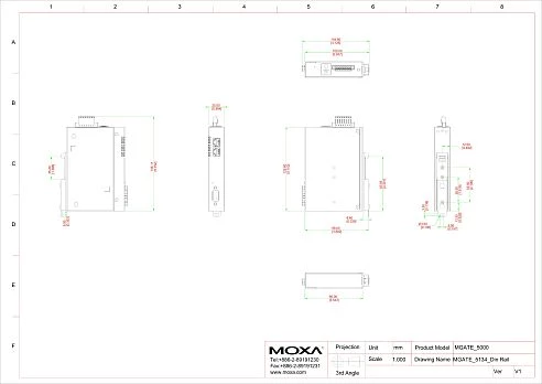 MGate 5134-T