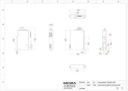 MGate 5122-T