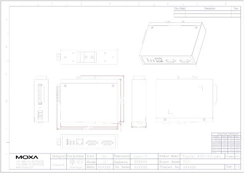 MGate 4101-MB-PBS-T