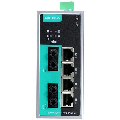 EDS-P206A-4PoE-MM-ST