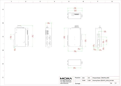 MGate 5435-T