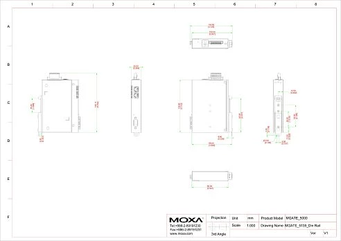 MGate 5135-T